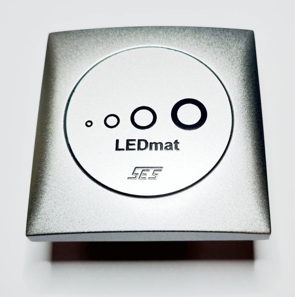 Berker Integro Dimmer Touch & Slide LED by SES in chrom matt