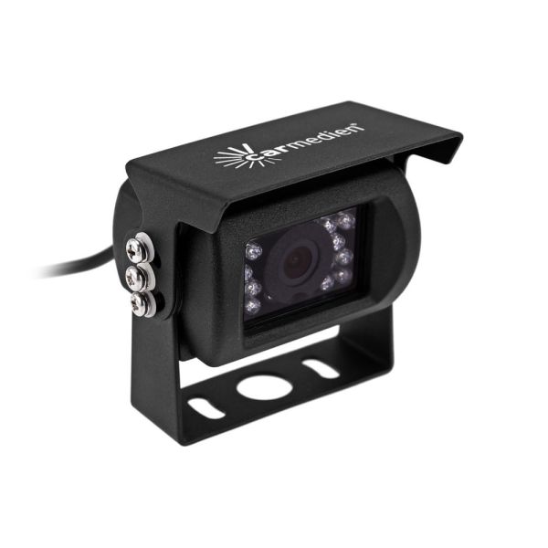 carmedien Farb-Rückfahrvideokamera IR18S (schwarz)