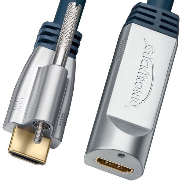 clicktronic HC255-1500 HDMI-Kabel 15 m mit integr. Verstärker (Restposten)