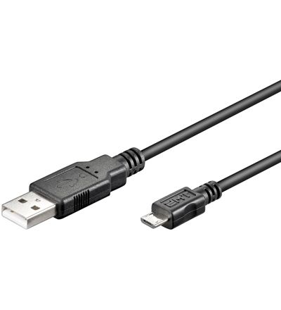 USB-Kabel 1,8m für Geräte mit micro-USB-Anschluss