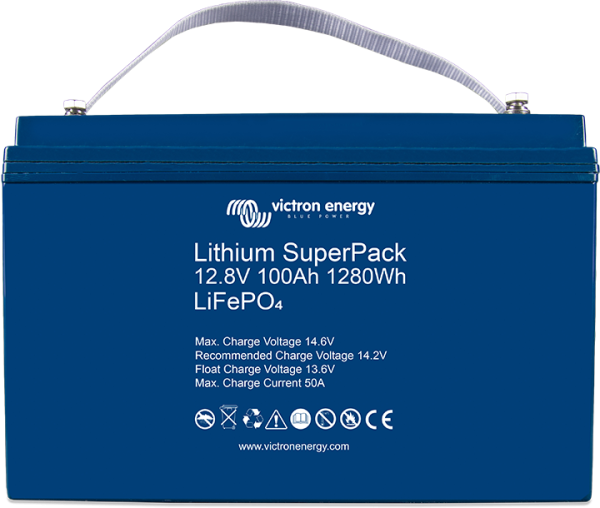 Victron Energy Lithium SuperPack 12,8V/100Ah High Current